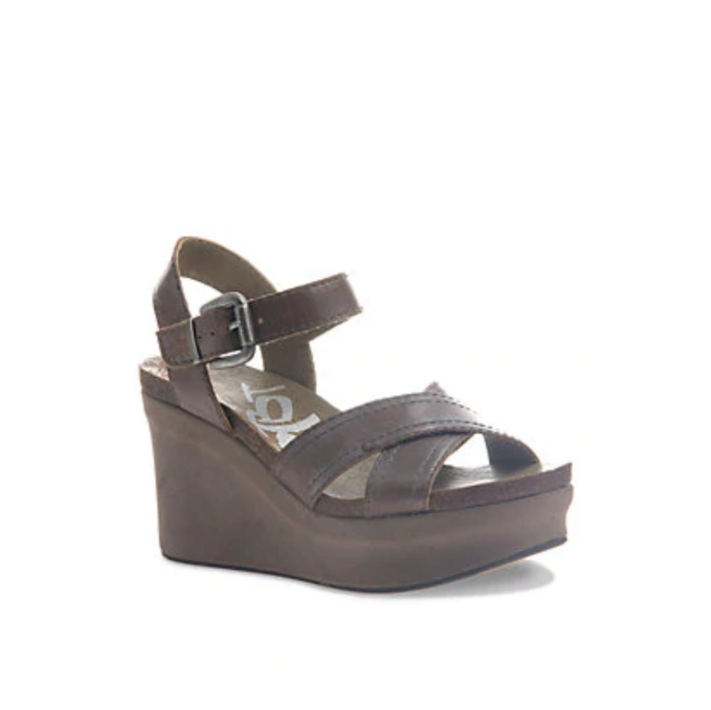 New OTBT Pewter Bee Cave Wedges Size 11